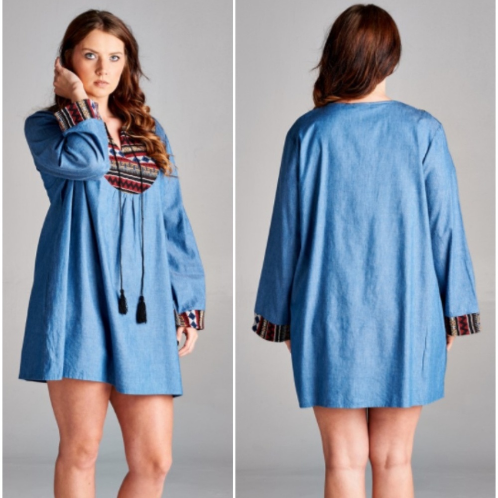 Plus Size Tunic 2x, 3x - Picture 4 of 8